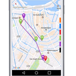 Red Dot Maps: Amsterdam