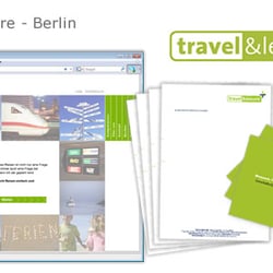 Travel & Leisure – Logo, Visitenkarten, Briefbogen, Webseite