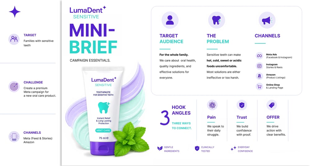 Performance Creative Sprint – Campaign Visual System