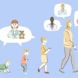 Selpers Illustration für Kursgestaltung