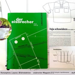 eisbrecher Magazin 213  ·  Konzeption, Layout, Bildredaktion …  ·  Verlag der Jugendbewegung  ·  2013  ·  Auflage 1.400