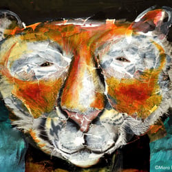 „Tiger“(freie Arbeit)
