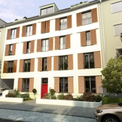 Architektur Visualisierungen eines Mehrfamilienhauses by www.3d-artifex.de