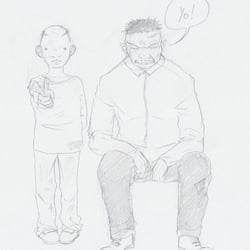 Eine stange Lauch