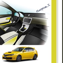 Interior Color & Trim Konzept  – Sequenz