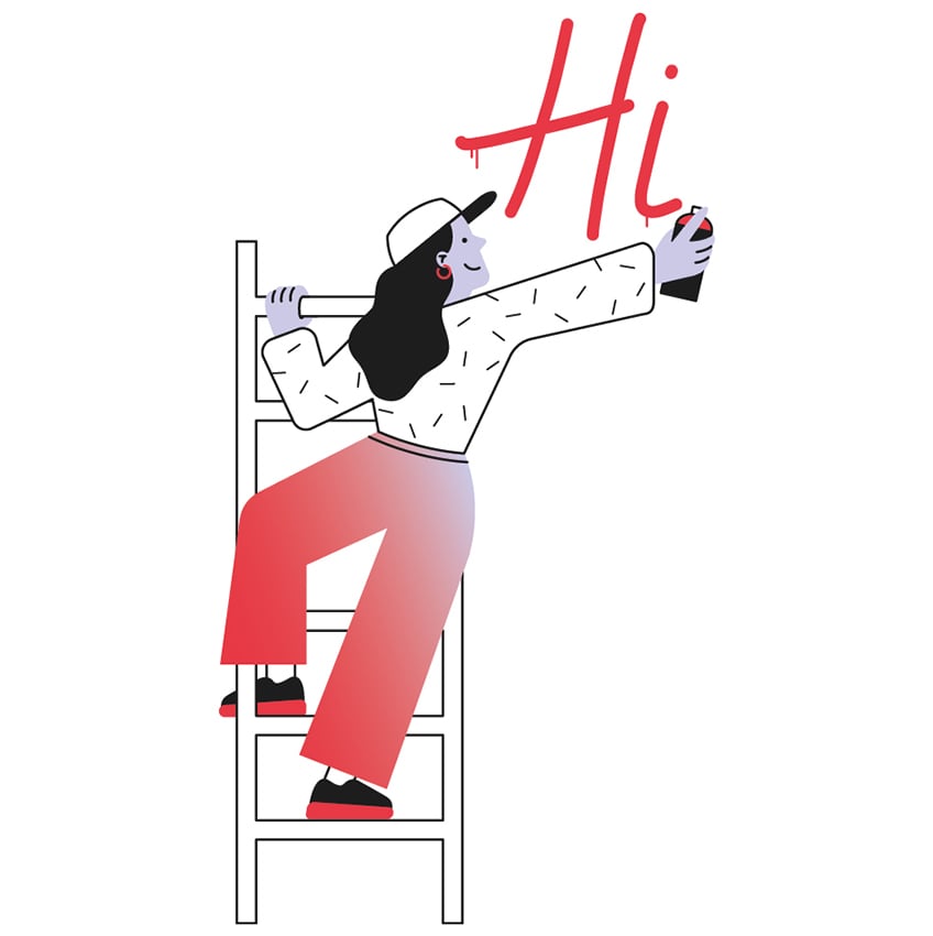 Stickerillustration