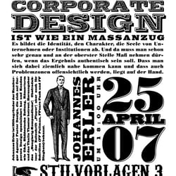 Ankündigungsplakat für den Vortrag von Johannes Erler in der HAW Hamburg -2