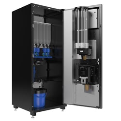 Maschinenrendering Kaffeeautomat Innenansicht