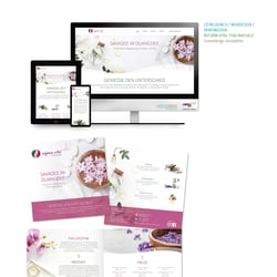 Reformvital Thaimassage Screendesign, Konzeption, Corporate Design, Printmedien