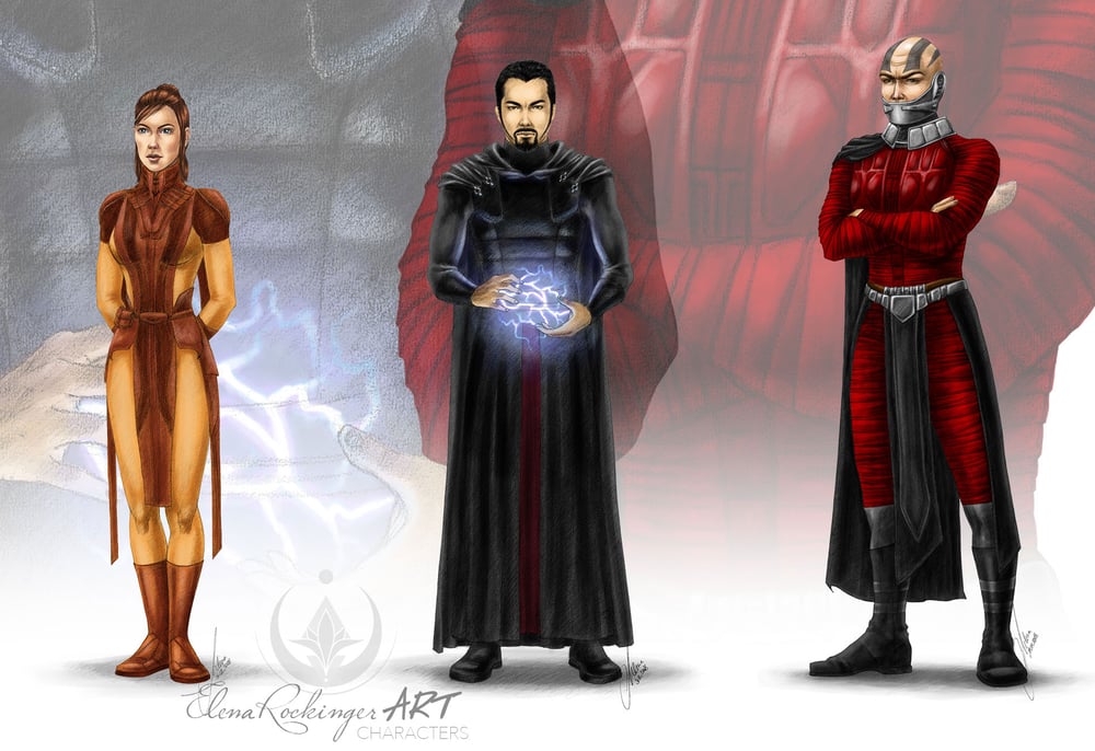 Star Wars Characters | Grafit & Photoshop