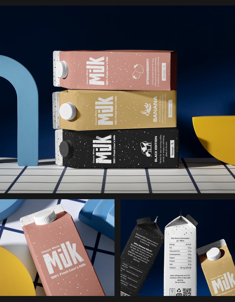 Milk – Packaging Design Concept
