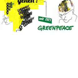 Teaser Inseratenkampagne für Greenpeace