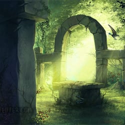 Forest Altar – freie Arbeit