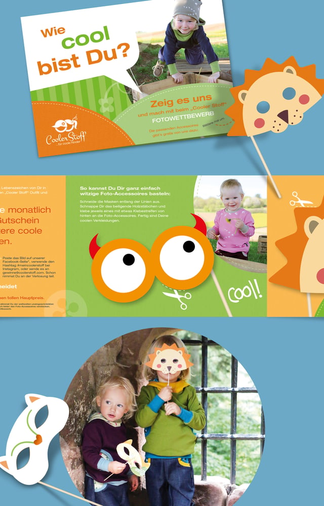 Flyer mit coolen Fotoaccessoires