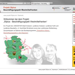 Beschäftigungspakt Westmittelfranken Projekt 50plus