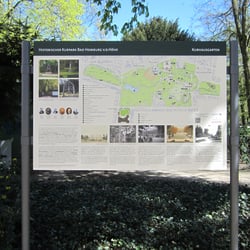 Informationstafeln Kurpark Bad Homburg v.d.Höhe, Kurhausgarten
