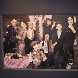 Wandbild im Restaurant „Nio“