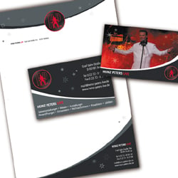 Corporate Design für einen Elvis Interpreten
