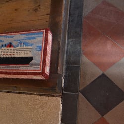 Knee cushion in a Southampton Church