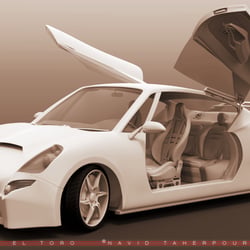 3D Modelierung von EL TORO Sport Wagen  Bild 7