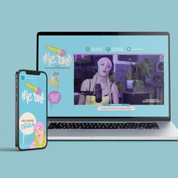 Mic Drop auf Viva con Aqua Twitch-Channel und Social Media-Ankündigung