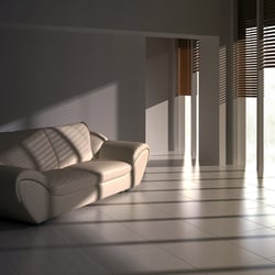 Sofa in weiß