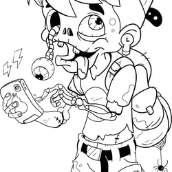Sympathiefigur: „Smombie Boy“