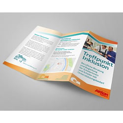 Flyer Fachdienst betriebliche Inklusion
