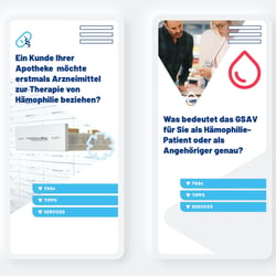 Apotheker- & Patientenseite mobile