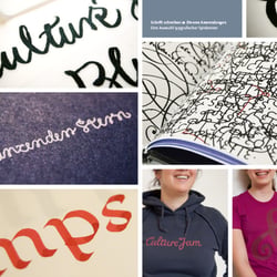Schrift ist Handwerk, diverse Details