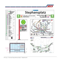 Wegeleitsysteme Corporate Design