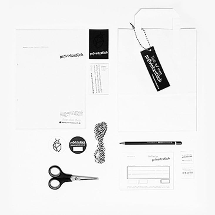Corporate Design zu eigenem Label „Provintzstück“