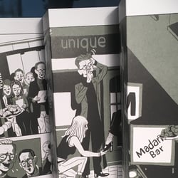 Illustration für eine Weihnachts-Leporello-Karte der Agentur Wunderhaus