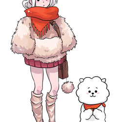 BT21 RJ Girl