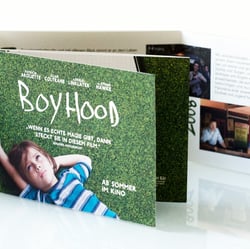 Klappflyer für den Film „Boyhood“