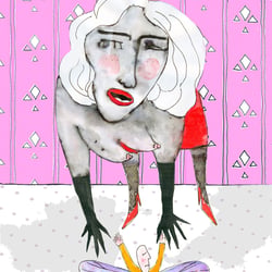 Contemporary, hand and digital illustration 2009