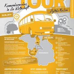Plakat- Cluster IKT, Medien und Kreativwirtschaft