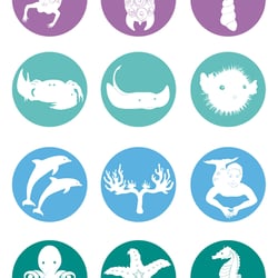 Grafik für Symbole, Kindermagazin