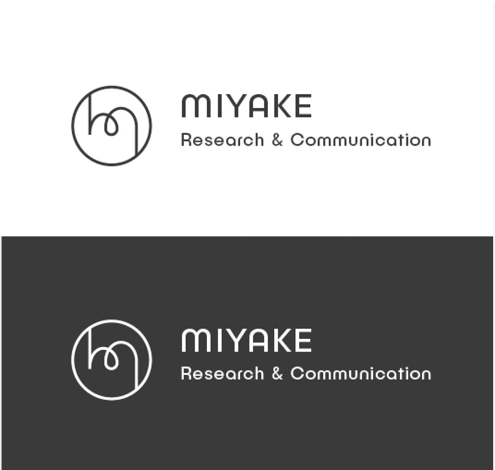Logodesign | MIYAKE Research & Communication