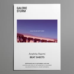 Galerie Sturm – Plakat Anahita Razmi
