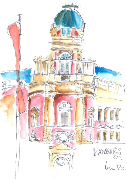 Hamburg Sketch