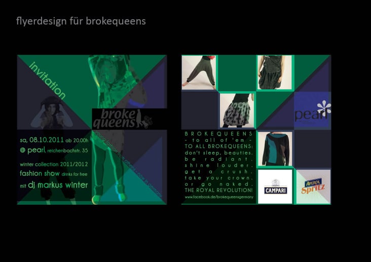 flyerdesign brokequeens