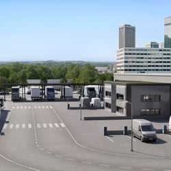 3D Visualisierung nachhaltiger Ladelösungen für Elektrofahrzeuge