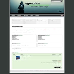 egnation Kaufbestätigung