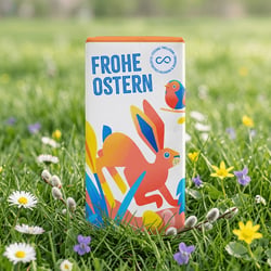 Oster-Projekt // illustratives Banderolen Design