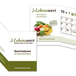 Sammelpass für Lebenswert Grüne Smoothies (4-Seiter A7)