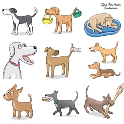 Gisa Borchers Hunde 1