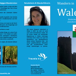 Travels4U – 3-fach gefalteter Flyer – Ansicht Außen