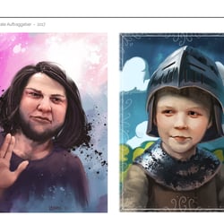 Diverse Porträts