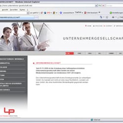 Unternehmergesellschaft LauterbachPartner | Web CMS | Branche Rechtsanwälte & Steuerberater